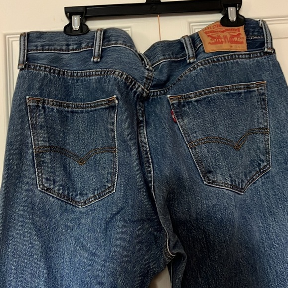 Men’s Levis Jeans 501 Button fly - Picture 3 of 7